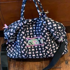 Vera Bradley Elephant Weekender